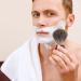 KIKC Handmade Shaving Brush with 100% Pure Badger Hair | Brown Wooden Handle | Salon Quality Tool for Safety Razors & Straight Shavers | Wet Shaving Essential - Buy Online on GoSupps.com