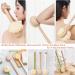 3 in 1 Bath Brush for Women - Long Handle Back Scrubber with Interchangeable Heads - Exfoliating Body Scratcher with Soft Stiff Bristles - Shower and Bath Accessory - Buy Online on GoSupps.com