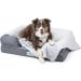 PetFusion Premium Cooling Blanket for Cats and Dogs | Lightweight & Machine Washable | Multiple Sizes & Colors Available | X-Large 46x60 | Cool Grey - Buy Online on GoSupps.com