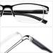 LUFF 4Pcs Anti-Blue Ray Reading Glasses Ultralight Portable 2.75X Readers Stylish Black Pack - Buy Online on GoSupps.com