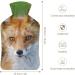 Buy Animal Fox Hot Water Bottle with Plush Cover - Hand Warmer for Adults & Kids | 26.5X15.3cm - International Shipping Available - Buy Online on GoSupps.com