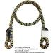 ROPE Logic Bee-Line 3/8 x 28 G-Spliced Eye & Eye Prusik Cord - Black - Buy Online on GoSupps.com
