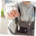 Mini Refillable Glass Bottle Pendant Perfume Keychain - Travel-Friendly Zinc Alloy Key Fob - Buy Online on GoSupps.com