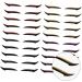 Beatifufu 20 Pairs Eyeshadow Stickers Eyeliner Face Makeup Eyeliner Transfer Eyeshadow Eyelid Stickers Glue - Buy Online on GoSupps.com
