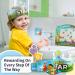 Potty-Training-Chart-with-35 Reusable Magnetic-Stickers. A Dinosaur Potty Chart That Reward Toddlers  Motivational Toilet Potty Training Stickers Chart for Boys & Girls (Dinosaurs) dinosaur pottychart - Buy Online on GoSupps.com