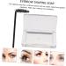 ZERO 1 Set Eyebrow Shaping Styling Soap Transparent Brow Styling for Eyebrow Shaping with Brush for Make Up Daily Use - Buy Online on GoSupps.com