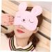 Angoily light sleeping mask Light plush sleep mask sleeping mask Cartoon blindfold ice bag men and women pink medium Pink - Buy Online on GoSupps.com