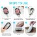 Urijk Animal Hair Removal Brush with Water Tank - Portable & Multifunctional Pet Brush for Cats & Dogs - Ideal for Massage & Grooming - Pink Short-Haired Essence Fluid - Buy Online on GoSupps.com
