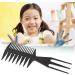 Professional Side Plastic Combs Three-in-one Specifications Perfect Water Painting Tool for Ebru Art with Fine Plastic Professional Design - Buy Online on GoSupps.com