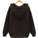 Ganfancp Women's Winter Hoodie - Cozy Drawstring Sweatshirt in Coffee (Size 21 Small) - Buy Online on GoSupps.com