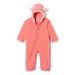 Columbia Unisex Kids Tiny Bear Ii Bunting Snowsuit Romper 3-6 Blush Pink