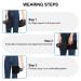 Supegear Adjustable Thigh Bandage - Support for Hip Pain Muscle Relief & Joint Comfort | Black - Ideal for Women - Buy Online on GoSupps.com