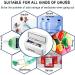 Electric Cooler Medication Insulin Cooler Portable Insulin Cooler Insulin Cooler Bag for Travel/Interferon/Drug Storage 4 Battery - Buy Online on GoSupps.com