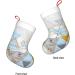 Buy FFEX Christmas Socks with Peacock Feathers - Velvet & Abstract Geometric Patterns | International Shipping - Buy Online on GoSupps.com