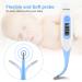 ADORIC Digital Waterproof Medical Thermometer - Fever Warning, Bright Blue White-Blue - Buy Online on GoSupps.com