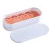 Makeup Brush Cleaner and Dryer - Makeup Sponge Cleaner Storage Box Drying Holder Dustproof Efficient Cleaning Tool Sponge Washer for Enhanced Maintenance Three Generations of White