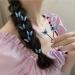 Bartosi Blue Fabric Butterfly Hair Clips - Pack of 6 | Wedding Hair Accessories for Women and Girls - Buy Online on GoSupps.com