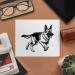 Buy 2 Microfiber Cleaning Cloths - Joyful German Shepherd Design | International Shipping Available - Buy Online on GoSupps.com