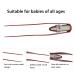 Red LED Light Earpick for Gentle Wax Removal - Ear Care Tool for Home, Travel, and Salon Use - Buy Online on GoSupps.com