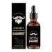 Beard Oil | Natural Moisturizing Softener Oil for Facial Hair and Thick Mustaches | For Men Daily Care Morning Shower Styling Travel