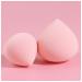 Makeup Sponge Beauty Egg Makeup Cosmetic Puff Makeup Sponge Cushion Foundation Powder Sponge Beauty Tool Women Make Up Accessories Makeup Sponge Holder(Pink)