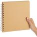 80 Pages Hardcover Kraft Scrapbook Album - Blank 8x8 Inch Journal for Scrapbooking - Buy Online on GoSupps.com