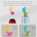 Spill Proof Water Bottle Straw Cap Portable SodaWater Bottle Twist Cover Cap with Straw for Children Adults - Buy Online on GoSupps.com