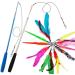 JIARON Cat Toys | 2PCS Retractable Wand and 10PCS Bell Refills | Interactive Teaser for Kitten or Cats - Buy Online on GoSupps.com