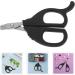 SOLUSTRE Scissors-Shaped Pill Cutter - Stainless Steel Pill Splitter for Precise Tablet Division - Ideal for Vitamins & Medications - Buy Online on GoSupps.com