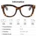 Zukky Tortoise Oversized Reading Glasses for Men & Women - Light-Blocking Computer Glasses with Spring Hinges AM50 (1.5x) - Buy Online on GoSupps.com