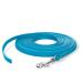 10m towline dog leash 1 carabiner cyan-blue extra narrow dirt and water repellent 10m for small dogs cyan blue