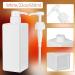 2Pack 22oz/650ml Pump Bottle Dispenser Jansburg - Refillable Square Plastic Lotion Dispenser - Empty Liquid Container for Soap, Lotion, Shampoo - White - 2PCS - Buy Online on GoSupps.com