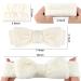 WHAVEL 6-Piece Face Wash and Spa Headband Wristband Set - Beige/Light Coffee | Makeup and Skincare Accessories - Buy Online on GoSupps.com