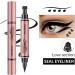 Winged Eye Liner Stamp - Eye Liner with Stamp - Waterproof Stamp Eye Liner Soft Long-Lasting Winged Eye Liner for All Kinds of Eye Makeup - Buy Online on GoSupps.com