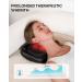 Alljoy Shiatsu Massage Pillows with Heat | 3D Rotating Neck & Back Massager | PU Leather Gift for Men & Women - Buy Online on GoSupps.com