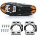 Gorgeri Wahoo Zero Cleats 1 Pair for SpeedPlay X1 X2 X5 | Aluminum Quick Release Shoe Cleats Set for Road & Mountain Biking - Buy Online on GoSupps.com
