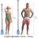 SEAPLUS Carbon Fiber SUP Paddle | 3-PCS Adjustable Stand Up Paddle Board Paddle | 67 to 82.6 (1.7-2.1m), 1.65Lb (751g) Weight | Lightweight and Durable - Buy Online on GoSupps.com