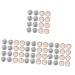Mipcase 120 Pcs Mason Jar Lids Mason Jar Strainer Lid Tinplate Lids Glass Carafe Disc Lids Tinplate Canning Mason Jar Caps Cover Tinplate Disc for Jars Tinplate Date Disc Seal Can Lid Silverx4pcs 7X7X0.2CMx4pcs
