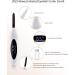 Rechargeable Heated Eyelash Curler with Comb for Long Lasting Natural Curls - White - Buy Online on GoSupps.com