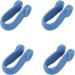 Hand Pressure Point Clip - 4 Floral Shape Mini Clips for Migraine Relief & Tension Reduction - Universal Acupressure Tool (Blue) - Buy Online on GoSupps.com