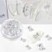 6pcs 3D Cute Bear Resin Nail Art Decorations In 3 Sizes Ornaments Manicure Tips 3D Nail Art Decor - Buy Online on GoSupps.com