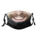 Xcngg fake funny smiling mouth mustache cloth face mask with filter bag washing face bandanas storm hood reusable fabric mask with 2 pieces filter