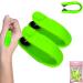 SUOAPAIQ Hand Pressure Point Clip 2 Pack Detoxification and Slimming LI4 Acupressure Point Clip Migraine Relief Clip Drug Free Acupressure Hand Natural Headache Migraine Tension Relief (Green)