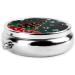 Round Ball Christmas Tree Pill Box - 3 Compartment Travel Organizer for Purse & Pocket - Buy Online on GoSupps.com