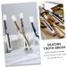 ULTECHNOVO 2 Sets 4pcs Nano Toothbrush Care Tool - Replacement Head & Travel Silica Gel Toothbrush | International Shipping Available - Buy Online on GoSupps.com