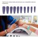Full Cover False Nails Extra Long Coffin Fake Nails No Peculiar Smell for Home for Salons for Beginners for Experienced People(N5355-10) - Buy Online on GoSupps.com