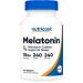 Nutricost Melatonin 10mg 240 Tablets - 10mg Per Serving Non-GMO Gluten Free