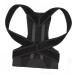 FOMIYES 1 PC Hunchback Correction Belt Fajas Para Hombres Adjustable Upper Brace Women Posture Brace Posture Belt Hunchback Brace Provide Lumbar Support Men s Strap The Shoulder 32X27CM Black