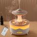 Rain Cloud Humidifier Water Drip Remote Control Timing 350ML Mushroom Aromatherapy Essential Oils Diffuser with Adjustable 7 LED Night Light for Sleeping and Relaxing White