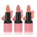 AWCCXMYM 3Pcs Matte Lipstick Nude Lip Stick Velvet Lip Stain Lightweight Long Lasting Waterproof Non-Stick Cup Not Fade Lip Gloss Set Makeup For Women